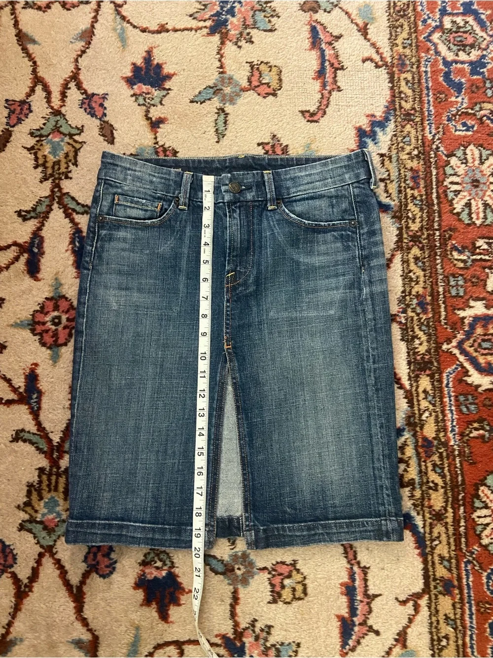 Vintage citizen for humanity jean skirt